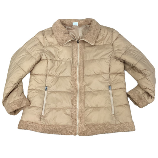 Coat Puffer & Quilted By Clothes Mentor In Orange, Size:1X