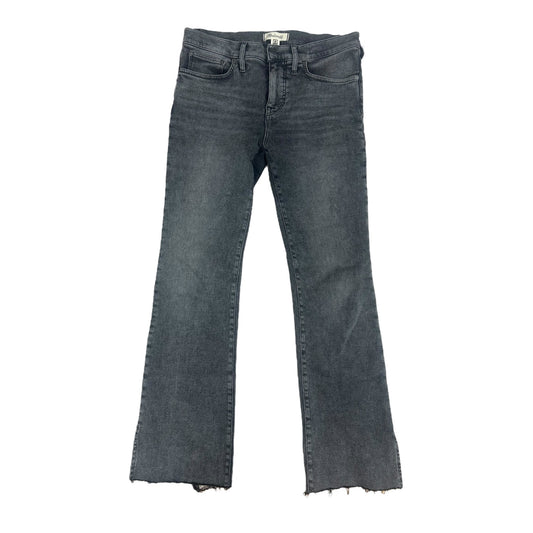 Jeans Flared By Madewell In Grey, Size:6