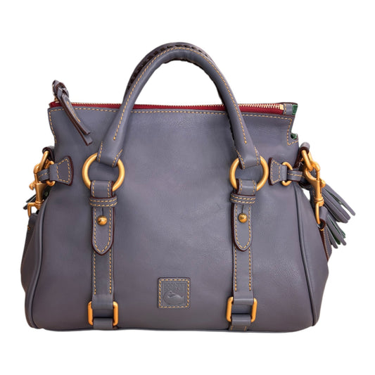 Handbag Designer By Dooney And Bourke In Blue, Size:Medium