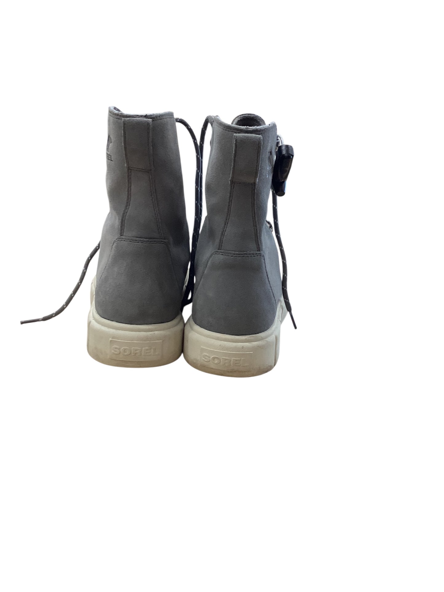 Boots Ankle Flats By Sorel In Grey, Size:9