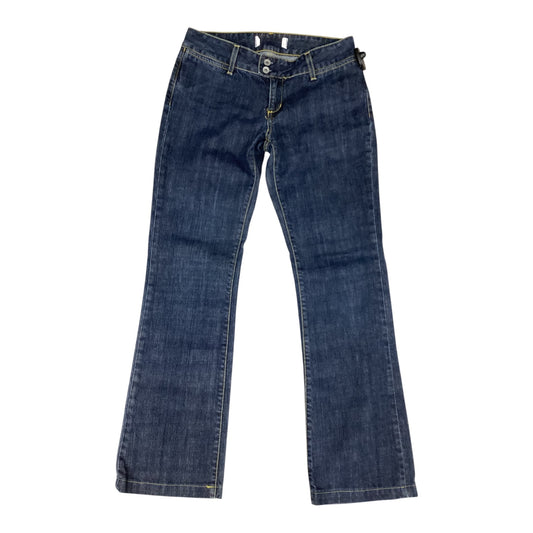 Jeans Wide Leg By Paper Denim Cloth In Blue Denim, Size:4