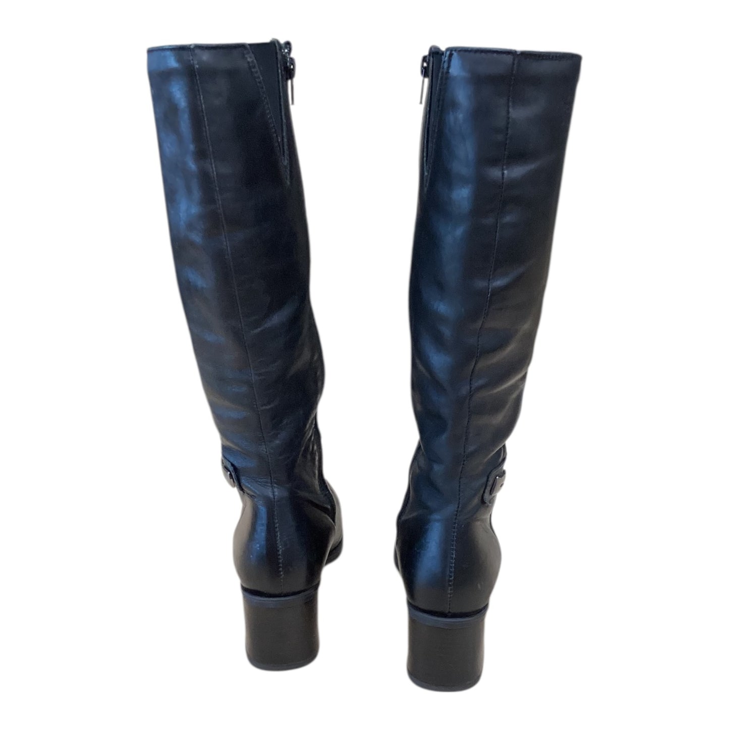 Boots Leather By Blondo In Black, Size:6.5