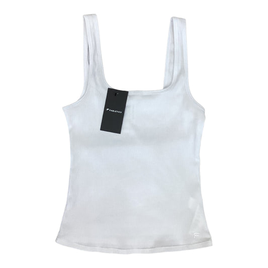 Athletic Tank Top By Fabletics In White, Size:M