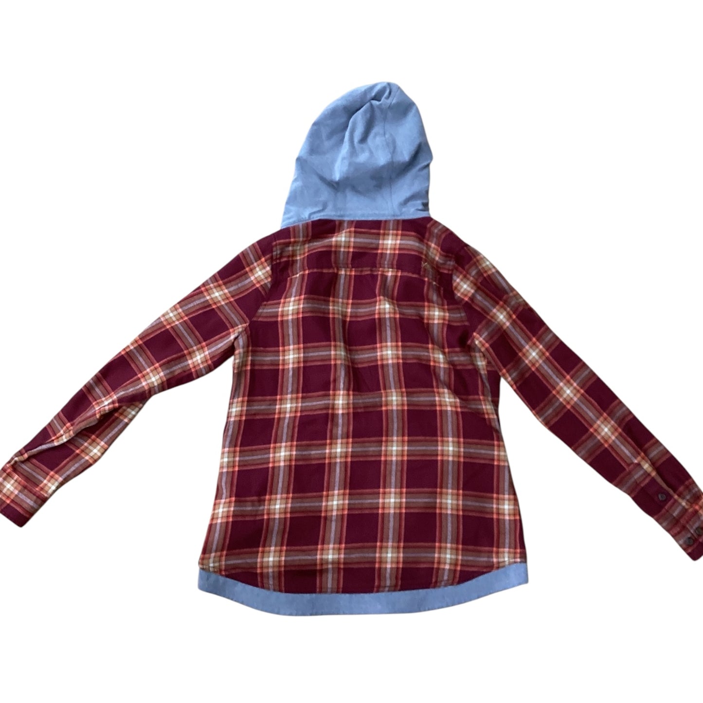 Top Ls By Marmot In Plaid Pattern, Size:M