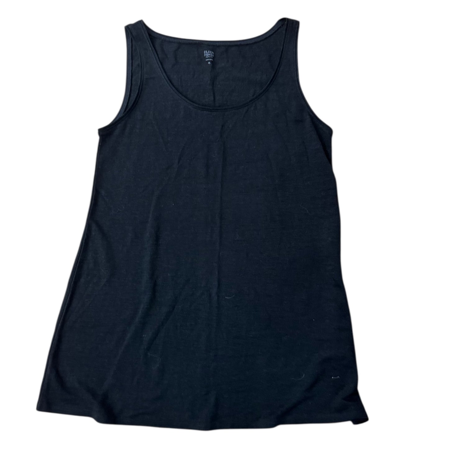 Top Sleeveless By Eileen Fisher In Black, Size:S