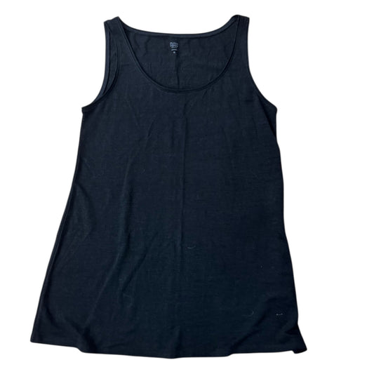 Top Sleeveless By Eileen Fisher In Black, Size:S