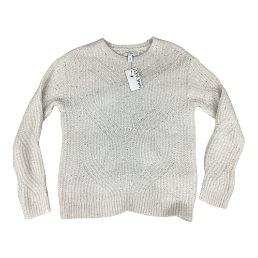 Sweater By Nine West In White, Size:M