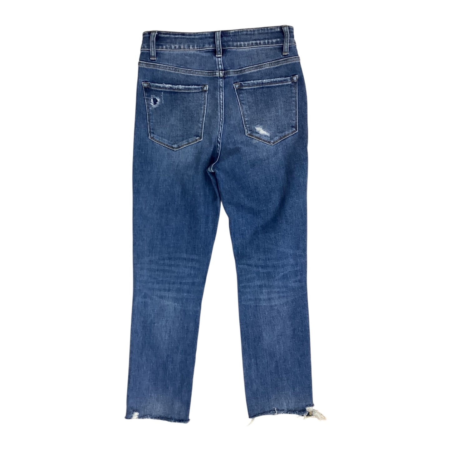 Jeans Straight By Flying Monkey In Blue Denim, Size:4