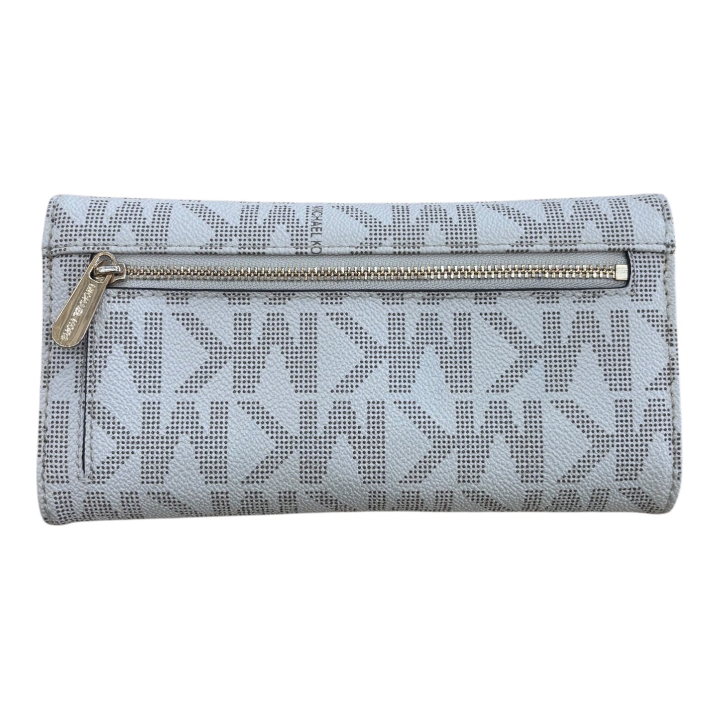 Wallet Designer By Clothes Mentor In Gold & White, Size:Large