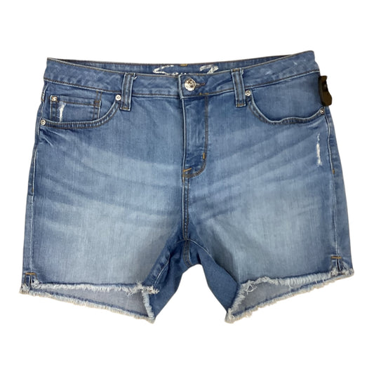 Shorts By Seven 7 In Blue Denim, Size:10