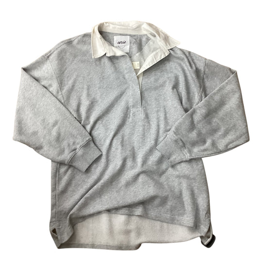 Top Ls By Aerie In Grey, Size:M