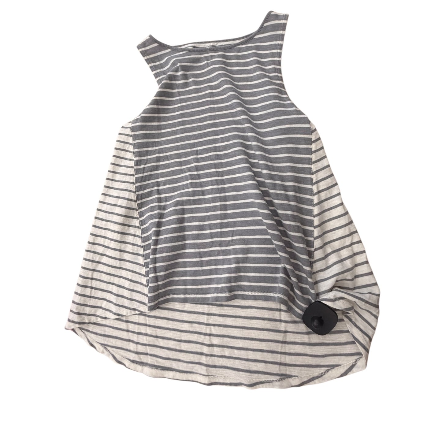 Top Sleeveless By Madewell In Grey & White, Size:S