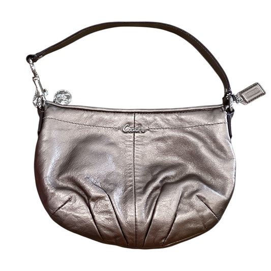 Wristlet Designer By Coach In Gold, Size:Small