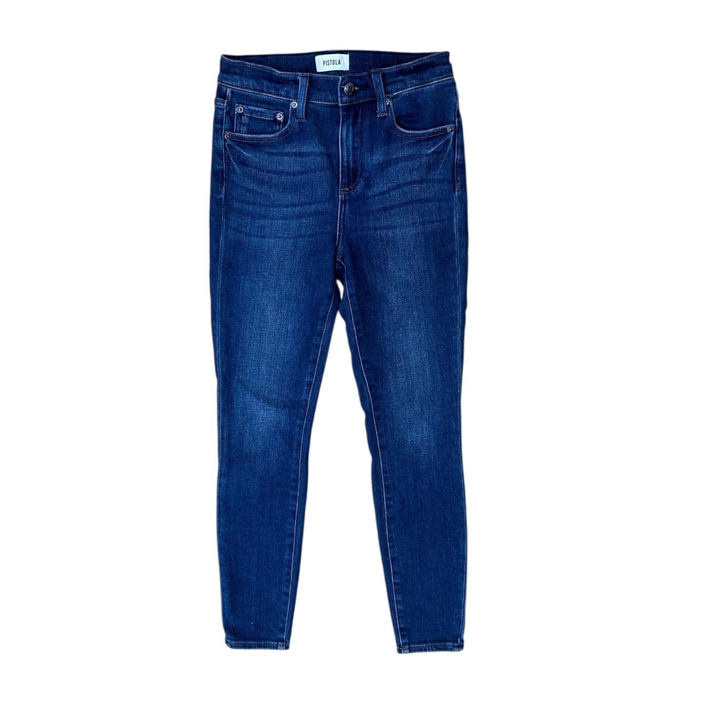 Jeans Skinny By Pistola In Blue Denim, Size:0