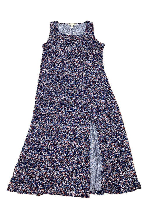 Dress Casual Maxi By Michael By Michael Kors In Floral Print, Size:2X