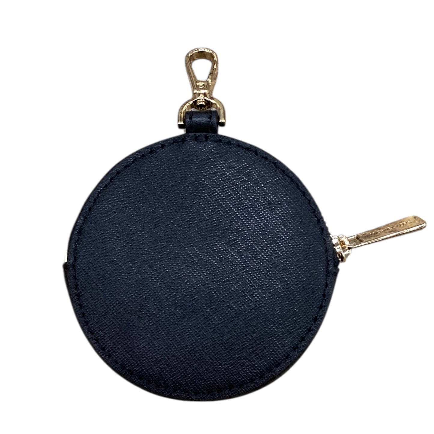 Coin Purse Designer By Michael Kors In Black & Gold, Size:Small