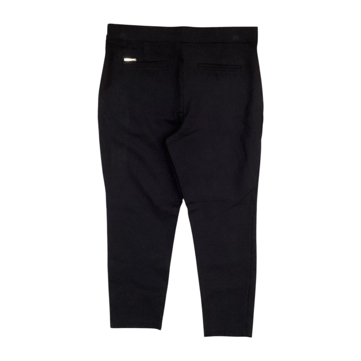 Pants Designer By Michael Kors In Black, Size:L