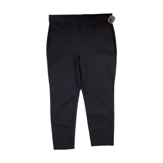 Pants Designer By Michael Kors In Black, Size:L