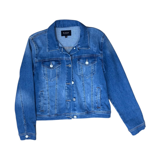 Jacket Denim By Risen In Blue Denim, Size:M