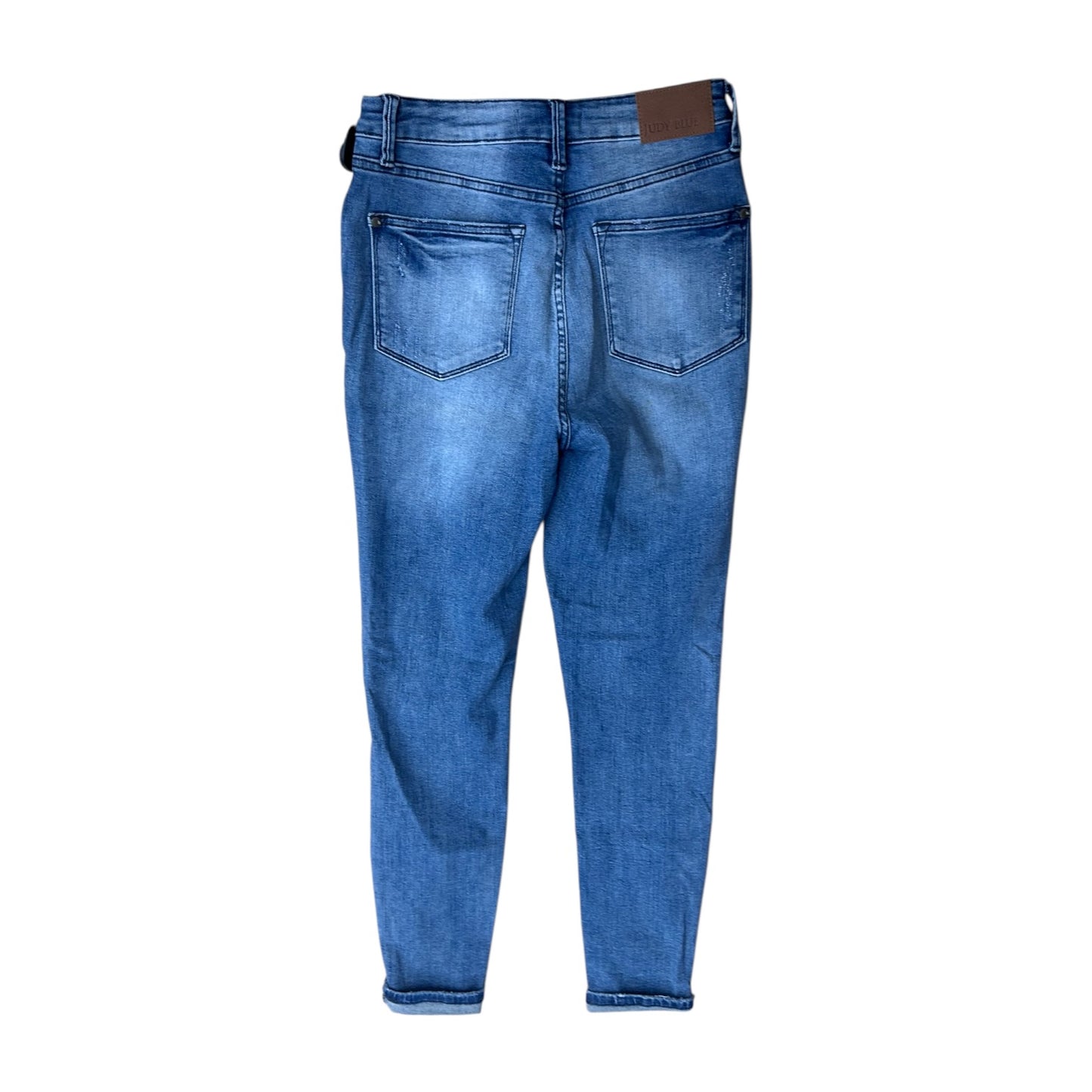 Jeans Skinny By Judy Blue In Blue Denim, Size:4
