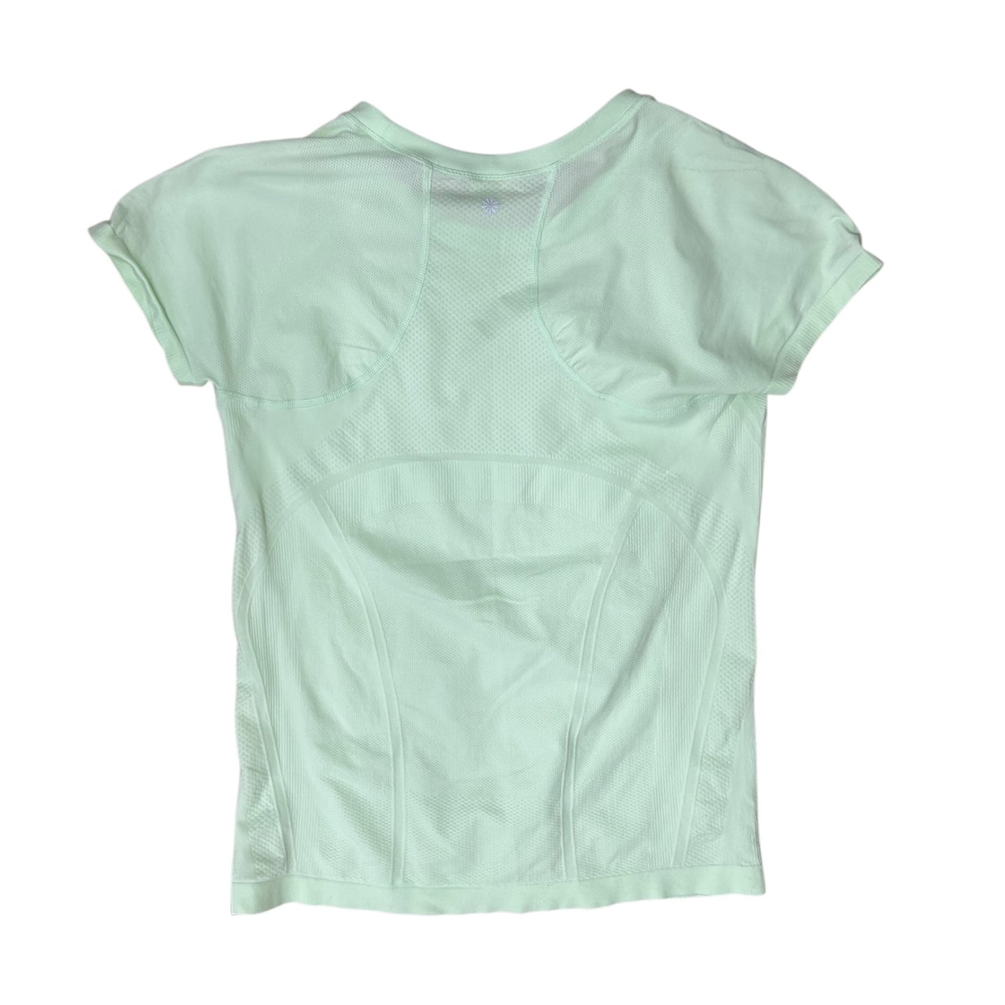 Athletic Top Ss By Athleta In Green, Size:L