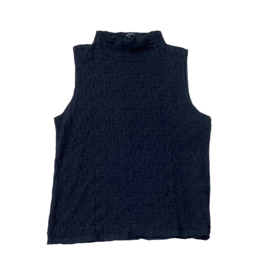 Top Sleeveless By Eileen Fisher In Black, Size:Xl