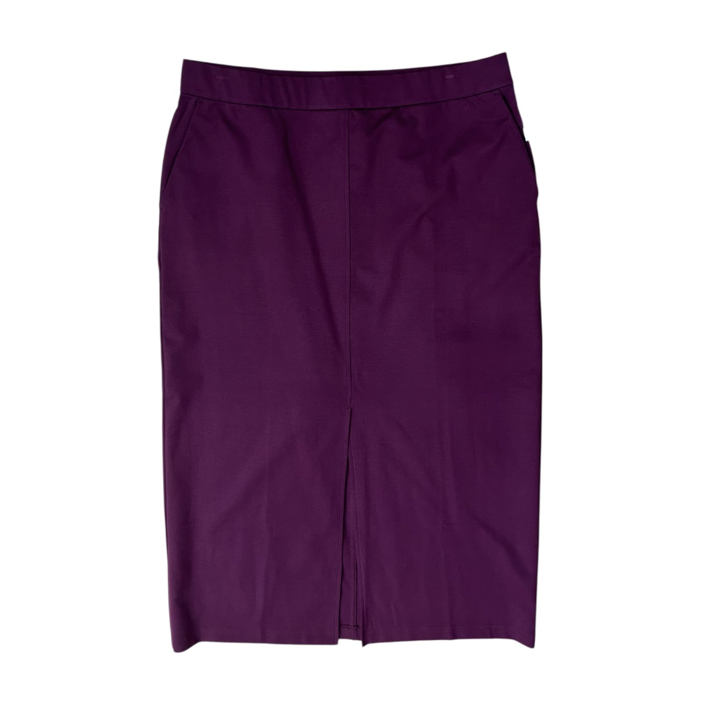 Skirt Maxi By Eileen Fisher In Maroon, Size:16