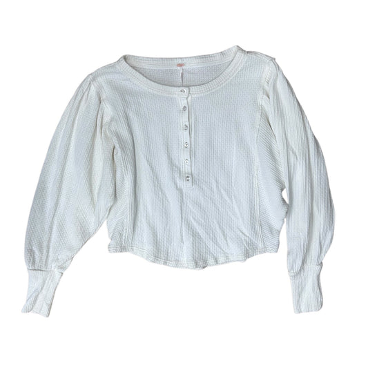 Top Ls By Free People In White, Size:S