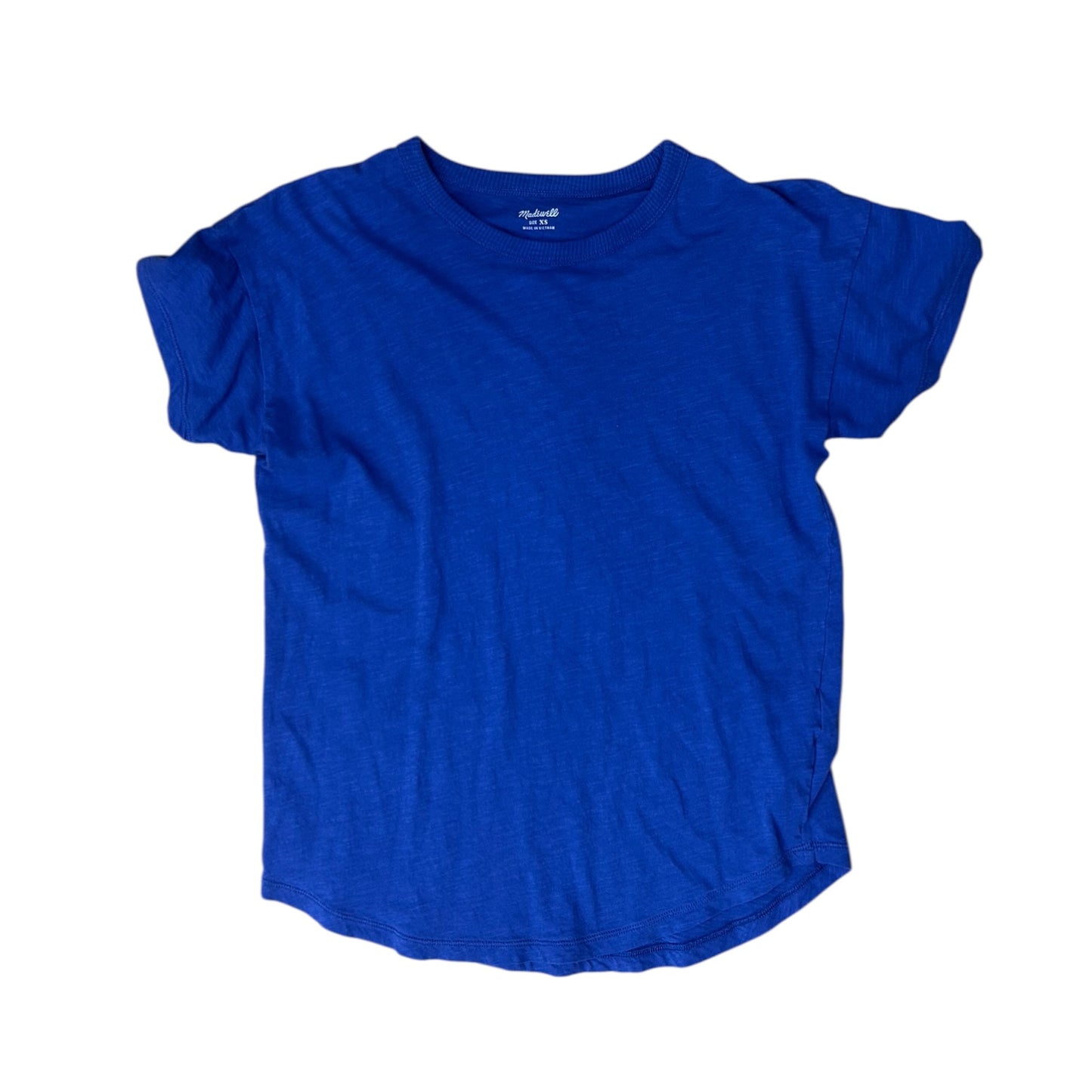 Top Ss Basic By Madewell In Blue, Size:Xs