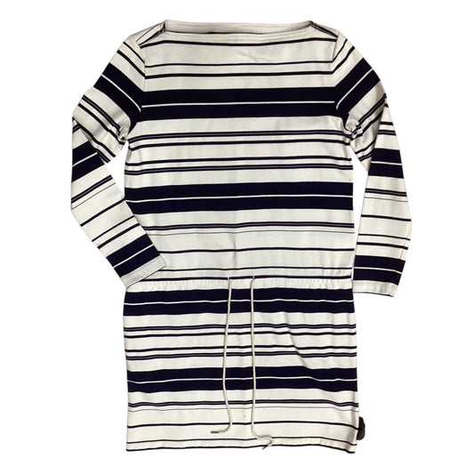 Dress Casual Short By Ralph Lauren In Blue & Cream, Size:S
