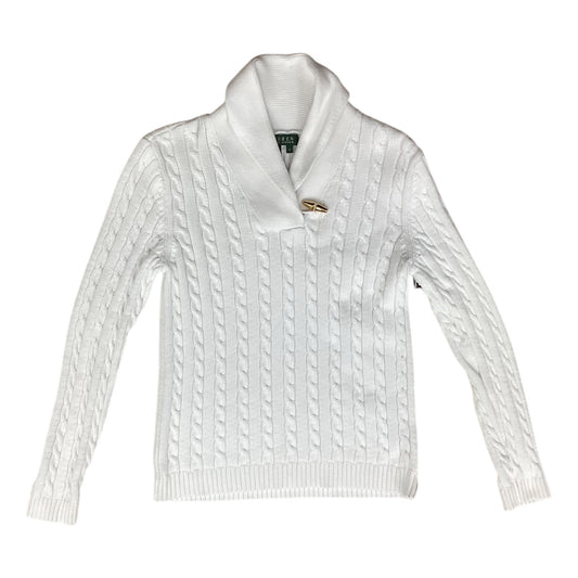 Sweater By Ralph Lauren In White, Size:S