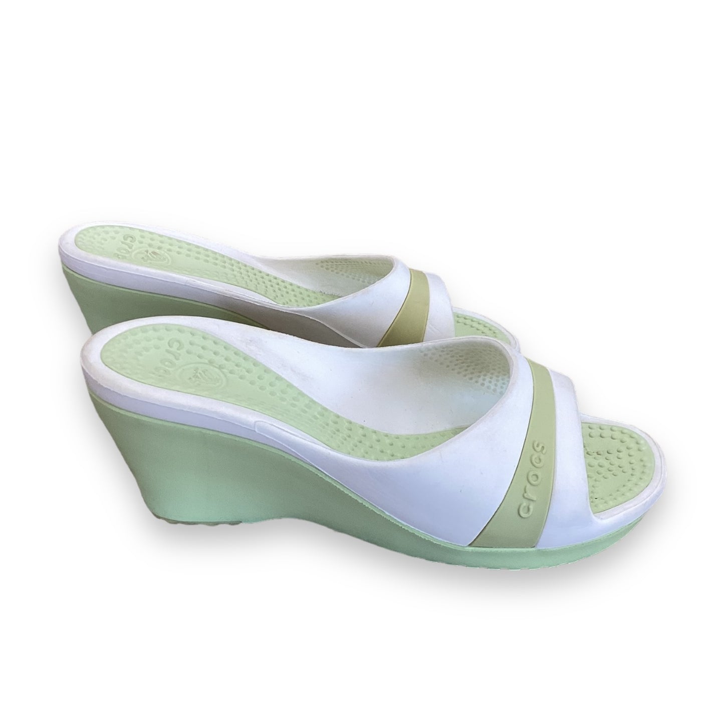Shoes Heels Wedge By Crocs  Size: 6